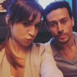 Benafsha Soonawalla Instagram - On set!❤️ Do watch our @samsungindia ad! YRF - Yash Raj Films
