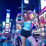Benafsha Soonawalla Instagram - #modelsoftimessquare 😜 Times Square, New York City