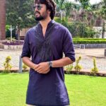 Bhuvan Bam Instagram – Blue suits me? 💙🙂