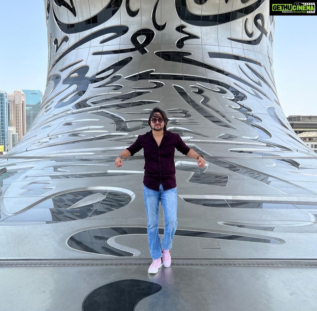 Bhuvan Bam Instagram - Museum of the future 👀 @visit.dubai