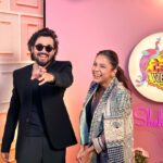 Bhuvan Bam Instagram – My Next Episode with @bhuvan.bam22 #DesiVibeswithShehnaazGill

Outfit: @svacouture
Jewellery: @misho_designs
Stylist: @junni.khyriem
Team: @_ishitachandan_
Mua: @shuraakhan
Hair: @cheemabaljit2 
Location: @merakiistudioz 
📸: @akshay_navlakhe