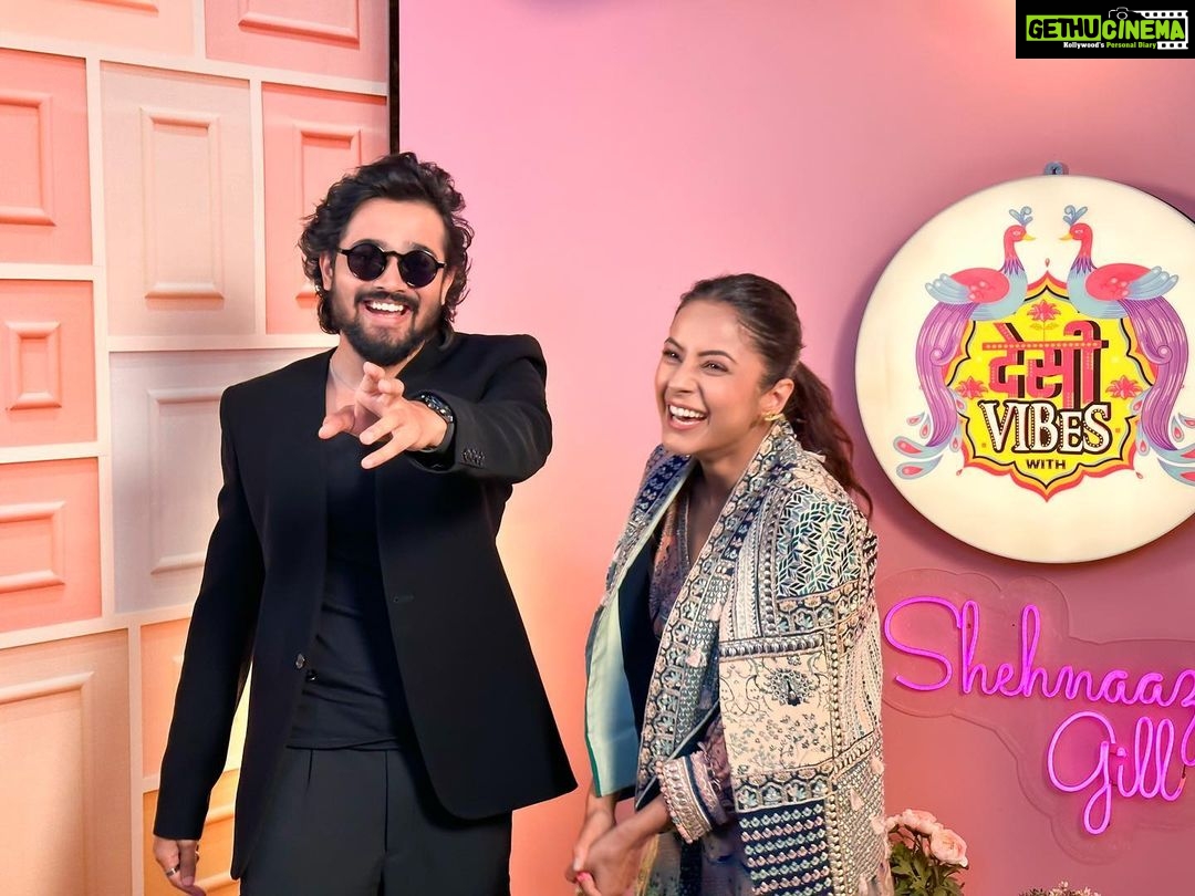 Bhuvan Bam - 1.6 Million Likes - My Next Episode with @bhuvan.bam22 #DesiVibeswithShehnaazGill
Outfit: @svacouture
Jewellery: @misho_designs
Stylist: @junni.khyriem
Team: @_ishitachandan_
Mua: @shuraakhan
Hair: @cheemabaljit2
Location: @merakiistudioz
📸: @akshay_navlakhe