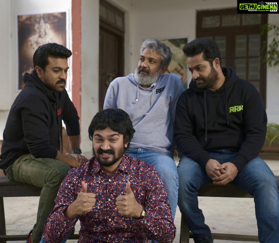 Bhuvan Bam - 1.7 Million Likes - Such an enthusiastic picture! 😍😅
TITU TALKS EP: 04 drops tomorrow on my channel.
Let’s Go‼️🔥🔥
@ssrajamouli @alwaysramcharan @jrntr @savagetitu
#TituTalks #RRR