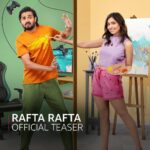 Bhuvan Bam Instagram – Karan aur Nithya ki story hai not your average romance goals. toh kya match hogi inki vibes ya life hogi out of control? 
Get ready to Watch #RaftaRaftaOnAmazonminiTV on 25th Jan, bilkul free!

@amazonminitv @bbkvproductions @srishtigangulirindani @rohitonweb @arvin.bhandari
@abbasdalal @hussain.dalal @vishal.gupta23 @tariqueumarkhan @navrattanmehtacasting
@omkartamhan @rahultiwarimusic @raghavmeattle @furioussid5 @bijiteshde
@payalbhatiamua @henna.akhtar

#RaftaRafta #BhuvanBam #BBKiVines #bbkvproductions #SrishtiGanguliRindani #OfficialTeaser #StayTuned #AmazonminiTV #WatchNow #WatchFree