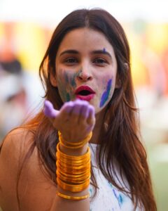 Chetna Pande Instagram - K Rang Lageya Ishq Da 
Holi #2023 

Thank you @lokhandeankita @jainvick #anvikirasleela you guys know how make every festival feel extra special ❤️