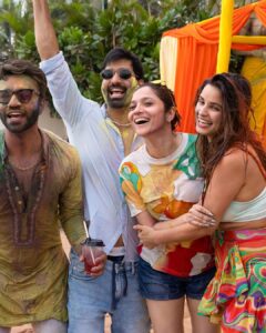 Chetna Pande Instagram - K Rang Lageya Ishq Da Holi #2023 Thank you @lokhandeankita @jainvick #anvikirasleela you guys know how make every festival feel extra special ❤️ Mumbai - मुंबई