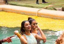 Chetna Pande Instagram - K Rang Lageya Ishq Da Holi #2023 Thank you @lokhandeankita @jainvick #anvikirasleela you guys know how make every festival feel extra special ❤️ Mumbai - मुंबई