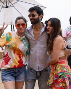 Chetna Pande Instagram - K Rang Lageya Ishq Da 
Holi #2023 

Thank you @lokhandeankita @jainvick #anvikirasleela you guys know how make every festival feel extra special ❤️