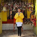 Chetna Pande Instagram - Ram Navami 🧿🙏🏻 #uttarakhand #haatkalika #gangolihat Hat Kalika Temple Gangolihat