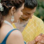 Dalljiet Kaur Instagram - To new beginnings, one step at a time. #haldiceremony #dalnik2 #onestepatatime #toforever