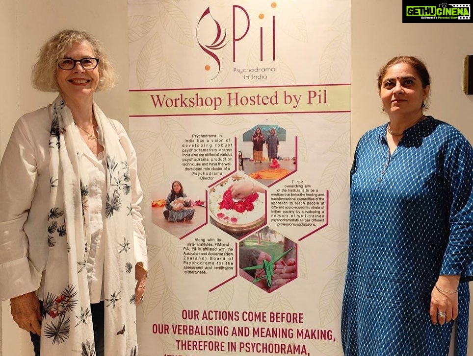 Deeksha Joshi Instagram - The last two days have been full of love, warmth, acceptance, realisations, relaxation, inspiration, purity, inclusivity and everything cosy you can think of! I’ve found a wonderful family in my fellow psychodrama trainees and trainers. We often avoid healing and quite a lot of times it comes in the form of physical, unavoidable obstacles. I wasn’t very consistent with my classes last year because of my work schedule but 2023 onwards I resolute to never miss psychodrama workshops anymore. I promise to prioritise my healing and health before anything else. And most importantly I promise to love myself a little more everyday. Thank you to each and every one of these beautiful people in this workshop. You’ve given me the gift of a lifetime! ✨♥️ @maanas_tis Eternally grateful to you for this. I’m looking forward to becoming a psychodramatist one day 🥹✨🌱🙏