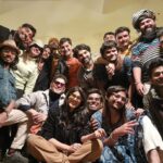 Deeksha Joshi Instagram - So fortunate and grateful that we could bring out our inner clowns on World Theatre Day last night. After a series of intense and heavy performances by all the lovely people in this frame, attempting clowning felt like a breath of fresh air that left us rejuvenated. I feel super proud and fortunate to be in company of some of the finest performers I have ever met ♥️ My heart if full of love rn!