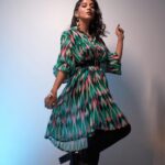 Deeksha Joshi Instagram - A punk head from the upside down world 👾 Styled by @styleitwithniki Assisted by @ishhuu_26 Outfit @maroonbytaruna Accessories @flairthestudio Makeup @theglitterboxbyshreyapatel Hair @_hair.by.freya_ PC @badal_patel52