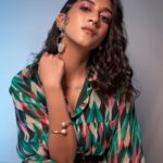 Deeksha Joshi Instagram - A punk head from the upside down world 👾 Styled by @styleitwithniki Assisted by @ishhuu_26 Outfit @maroonbytaruna Accessories @flairthestudio Makeup @theglitterboxbyshreyapatel Hair @_hair.by.freya_ PC @badal_patel52