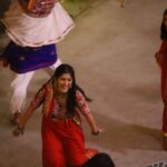 Deeksha Joshi Instagram - Some nostalgic BTS of ‘Bol Mari Ambe’ , from ‘Fakt Mahilao Mate’ Happy Dussehra everyone 🌼🌷 📸 @ramtajogii_
