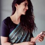 Deeksha Joshi Instagram - Malar vibes ♥️♥️♥️♥️♥️♥️ In this beautiful saree by @one_moment.atatime