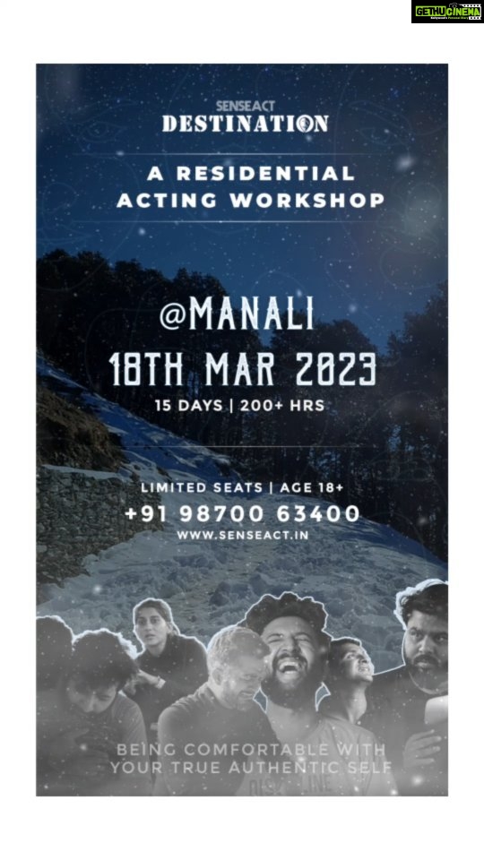 Deeksha Joshi Instagram - Hello actors! SENSEACT - DESTINATION ( ๐ผ ๐๐๐๐๐ฟ๐๐๐๐๐ผ๐ ๐ผ๐พ๐๐๐๐ ๐๐๐๐๐๐๐๐ @๐๐๐ฃ๐๐ก๐, ๐๐๐ข๐๐๐๐๐ก ๐๐ง๐๐๐๐จ๐ ) ๐๐๐ข๐ง๐ ๐๐จ๐ฆ๐๐จ๐ซ๐ญ๐๐๐ฅ๐ ๐๐ข๐ญ๐ก ๐๐จ๐ฎ๐ซ ๐๐ซ๐ฎ๐ ๐๐ฎ๐ญ๐ก๐๐ง๐ญ๐ข๐ ๐๐๐ฅ๐ ๐ญ Starting from 18th MARCH 2023 15 DAYS | 200+ HOURS | @MANALI Conducted by : @saurabhsaraswat AGE 18+ | LIMITED SEATS ONLY ๐๐๐๐๐ - ๐๐๐๐ - ๐๐๐ DM or Call : +919870063400 @senseact_ @nikuljangirproductions Visit : WWW.SENSEACT.IN . . . #senseact #theatre #acting #workshop #act #actor #actors #craft #senseacttheatreandactingworkshop #nikuljangirproductions #destination #residentialactingworkshop #advanture #mountains #trekking #gujarat #mumbai #delhi #benglore #ahmedabad #vadodara #surat #rajkot #indore #goa #jaipur #india #artist #artwork #actingclass Manali