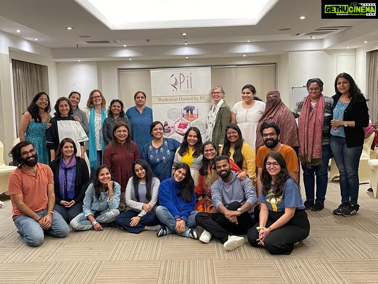 Deeksha Joshi Instagram - The last two days have been full of love, warmth, acceptance, realisations, relaxation, inspiration, purity, inclusivity and everything cosy you can think of! I’ve found a wonderful family in my fellow psychodrama trainees and trainers. We often avoid healing and quite a lot of times it comes in the form of physical, unavoidable obstacles. I wasn’t very consistent with my classes last year because of my work schedule but 2023 onwards I resolute to never miss psychodrama workshops anymore. I promise to prioritise my healing and health before anything else. And most importantly I promise to love myself a little more everyday. Thank you to each and every one of these beautiful people in this workshop. You’ve given me the gift of a lifetime! ✨♥️ @maanas_tis Eternally grateful to you for this. I’m looking forward to becoming a psychodramatist one day 🥹✨🌱🙏