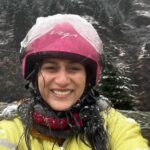 Deeksha Joshi Instagram – My first snowfall ♥️🥹❄️