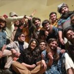 Deeksha Joshi Instagram - So fortunate and grateful that we could bring out our inner clowns on World Theatre Day last night. After a series of intense and heavy performances by all the lovely people in this frame, attempting clowning felt like a breath of fresh air that left us rejuvenated. I feel super proud and fortunate to be in company of some of the finest performers I have ever met ♥️ My heart if full of love rn!