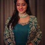 Deepika Singh Instagram - It’s always fun dressing up and here are some more pictures from my recent event 😉💚 . . Styled by @stylingbyvictor @sohail__mughal___ Outfit @asopalav Chokar @rubans.in Assisted by @styleby_antara @stylevanitywithaarya 📸 : @vipinguptaphotography . . #deepikasingh #eventdiaries #photoshoot #fun