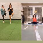 Deepika Singh Instagram - Loved this challenge 🔥💁🏻‍♀️ Do try out, to test your hip mobility 👻 only after a good warm up session. . Doing workout after 10 days break.Motivating myself to become the best version of my self. #challenge #reels #monday #selfmotivation #mondaymotivation #deepikasingh