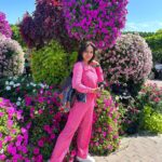 Deepika Singh Instagram - In love with the beauty of Dubai Miracle Garden. If you ever find yourself in Dubai, make sure to visit the Miracle Garden - a true wonderland that will leave you mesmerised. . . #outfit @enzo_fashion_forever #Dubai #MiracleGarden #TravelTips #nofilter #purebeauty #deepikasingh