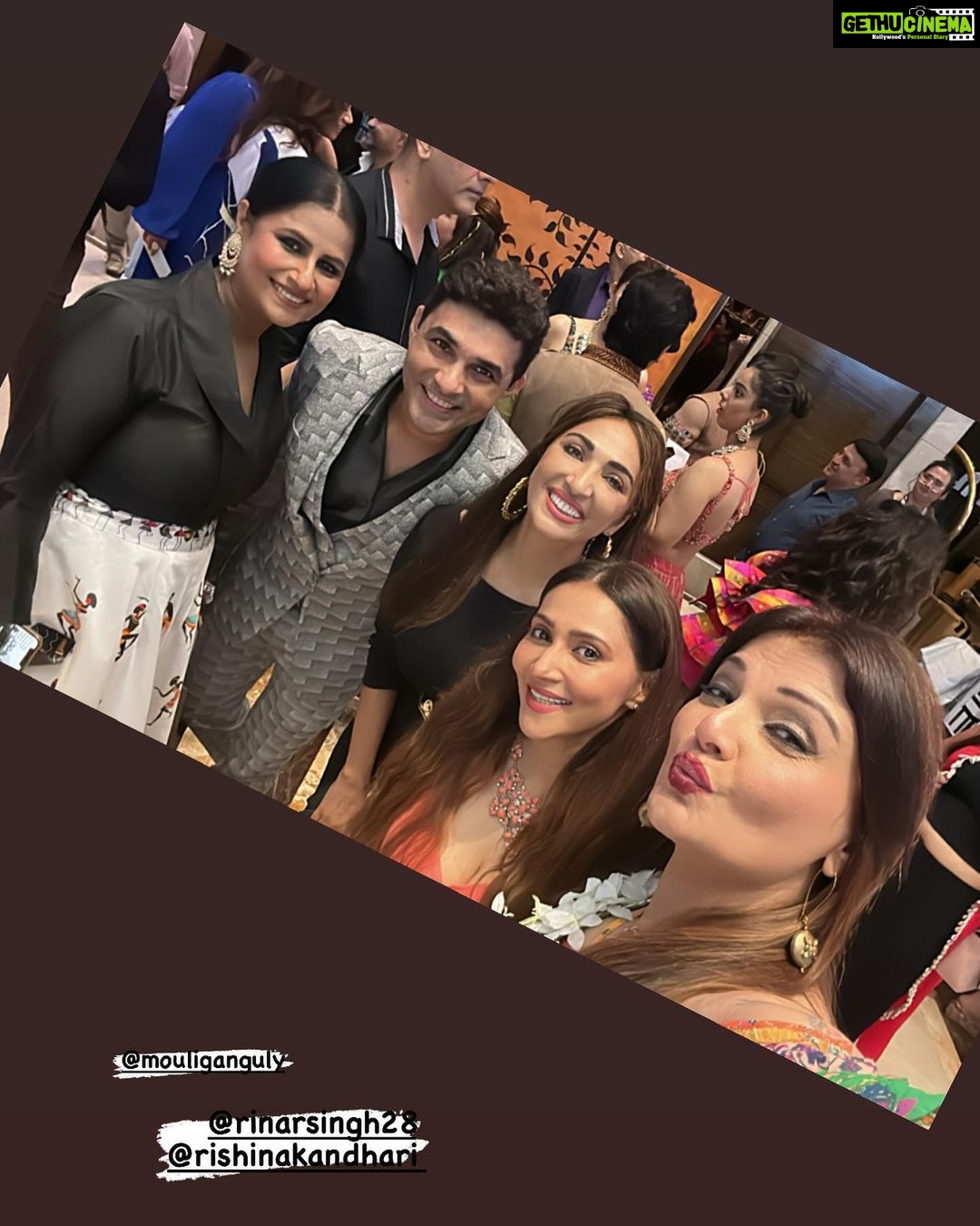 Deepshikha Nagpal Instagram - About last night. Bombay time fashion week. So lovely to meet all@my friends. . Dress designer @rohitkverma @rinarsingh28 @rishinakandhari @abhayvakil01