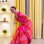 Devoleena Bhattacharjee Instagram - I know it was due…🥰 #reelitfeelit #devoleena #bihu #instagramreels