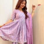 Devoleena Bhattacharjee Instagram - 💜 . . . . Outfit: @aachho PR: @dinky_nirh #devoleena #sundayvibes