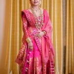 Devoleena Bhattacharjee Instagram - The joy of dressing is an art. 🌸 . . . . . Outfit - @niharikasilkfactory Jewellery - @juron_assamese_jewellery Makeup & Hair - @maahi_makeupartist Photography - @nayanjitkalita_photography #devoleena #mekhelasador #assamese #assam #traditional #ethnicwear