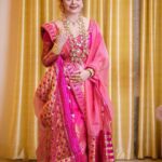 Devoleena Bhattacharjee Instagram - The joy of dressing is an art. 🌸 . . . . . Outfit - @niharikasilkfactory Jewellery - @juron_assamese_jewellery Makeup & Hair - @maahi_makeupartist Photography - @nayanjitkalita_photography #devoleena #mekhelasador #assamese #assam #traditional #ethnicwear