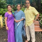 Devoleena Bhattacharjee Instagram - It was such an honour to work with you both @renukash710 mam & @ananthmahadevanofficial sir. Super thrilled for this one. ❤️ #firstsecondchance #shortfilm @iyer_lakshmi #devoleenabhattcharjee #vaidehi