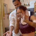 Devoleena Bhattacharjee Instagram - Yaaassssss…. they are married🙈🤍🧿 @devoleena @shanwaz7636 #devokishaadi #bestfriendswedding #bridesquad