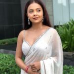 Devoleena Bhattacharjee Instagram - Beauty is power; a smile is its sword😇 Styled by: @shikshabhansali_ Outfit: @xiva_clothing Jewellery: @zevarking #lifeisbeautiful #devoleena #devoleenabhattcharjee