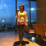 Devoleena Bhattacharjee Instagram - Coffee First☕️⭐️ #earlymorningflight