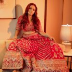Devoleena Bhattacharjee Instagram - Flaunting my indian ness. ❤️ . . . #devoleena #spreadlove #redislove