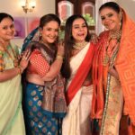 Devoleena Bhattacharjee Instagram - Memories to cherish 🌹 @swaragshah @vandhanaa_vittlanee ❤️