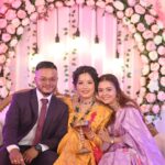Devoleena Bhattacharjee Instagram - Aur EK dance BHAI K Saath toh banta hai……💜😍🥰 @mister_andeep . . . #devoleena #siblingsgoals #brothersisterlove #wedding #celebration #fun #dancereels #reelkarofeelkaro #reels #reelsindia Guwahati, Assam