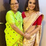 Devoleena Bhattacharjee Instagram - Happy MAA DAY MAA....🥰😄 @anima_maa . I really wish this pandemic ends soon and you come back to me as soonest...You know my feelings for you so not writting end number of adjectives or sentences here...You better take care,wear mask & take steam,giloi,ashwagandha & be fit...😇❤️Love you always...🤗🤗💐And #happymothersday to all the mothers..🌷 . . . #devoleena #anima #motherdaughter #mothersday #everydayweshouldbethankful #blessedtohaveyou #love #unconditionallove