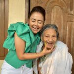 Devoleena Bhattacharjee Instagram - Aaita ❤️ #grandmom 90 & Countinggg 🥰🥰🥰😎😎😎