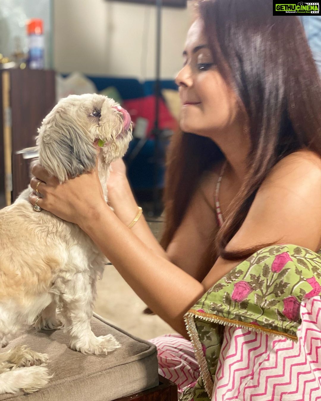 Devoleena Bhattacharjee Instagram - Life is indeed beautiful with you my baby @angel_bhattacharjee ❤️ . . #blessed #grateful #love #petparent #devoleena #angelbhattacharjee Mumbai, Maharashtra