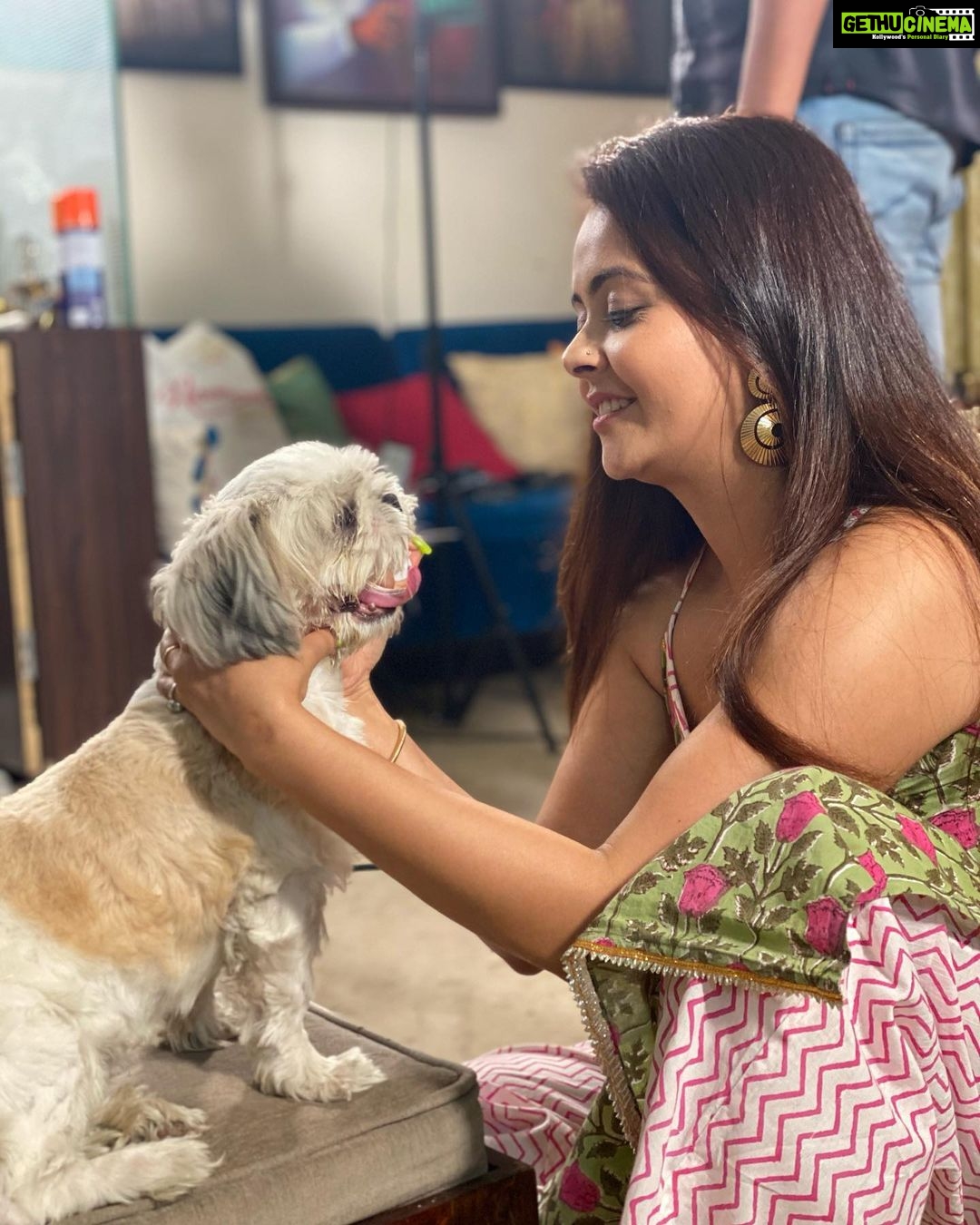 Devoleena Bhattacharjee Instagram - Life is indeed beautiful with you my baby @angel_bhattacharjee ❤️ . . #blessed #grateful #love #petparent #devoleena #angelbhattacharjee Mumbai, Maharashtra