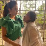 Devoleena Bhattacharjee Instagram - Aaita ❤️ #grandmom 90 & Countinggg 🥰🥰🥰😎😎😎