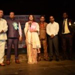 Devoleena Bhattacharjee Instagram - Thank you "Sadhana Sahitya Samaj" for honouring me with the most prestigious award "Mohiyokhi award". ❤️🙏🏻 Joi Aai Axom 😇🙏🏻