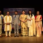 Devoleena Bhattacharjee Instagram - Thank you "Sadhana Sahitya Samaj" for honouring me with the most prestigious award "Mohiyokhi award". ❤️🙏🏻 Joi Aai Axom 😇🙏🏻