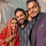 Devoleena Bhattacharjee Instagram - Congratulations @devoleena & Shahnawaz, stay crazy together. Devoleena you are a warrior with a golden heart & Shahnawaz being your guiding force. #happiness #crazytogether #happilymarried #devoleenawedding