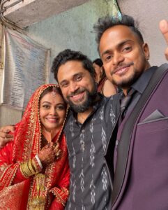 Devoleena Bhattacharjee Instagram - Congratulations @devoleena & Shahnawaz, stay crazy together. 

Devoleena you are a warrior with a golden heart & Shahnawaz being your guiding force. 

#happiness #crazytogether #happilymarried #devoleenawedding