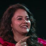 Devoleena Bhattacharjee Instagram - "And in her smile, I see something more beautiful than the stars" . Outfit- @krupa_jain Jwellery- @justpeachyindia Stylist- @_kanupriya_garg @akanksha_niranjan Hair and makeup- @talesofshadows . . our queen is in the house show love support ❤️❤️ . To watch our Stylish diva Kindly watch #bb14 episodes only on @colorstv everyday and anytime on @voot Keep your support and blessings. . #bb14 #devoleenabhattacharjee #gopibahu #teamdevo #bbhouse #colorstv #squaddevo #beingsalmankhan #bigbosshouse #blessed #realityshow