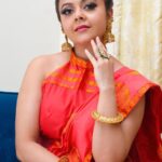 Devoleena Bhattacharjee Instagram - Style is a reflection of your attitude.💥 . . . . Styled by @eno_vae Makeup & Hair by @talesofshadows Photographer @neildhayatkarphotography #devoleenabhattacharjee #ethnic #mekhelachador #traditional #assamese #gopibahu #devotheomggirl